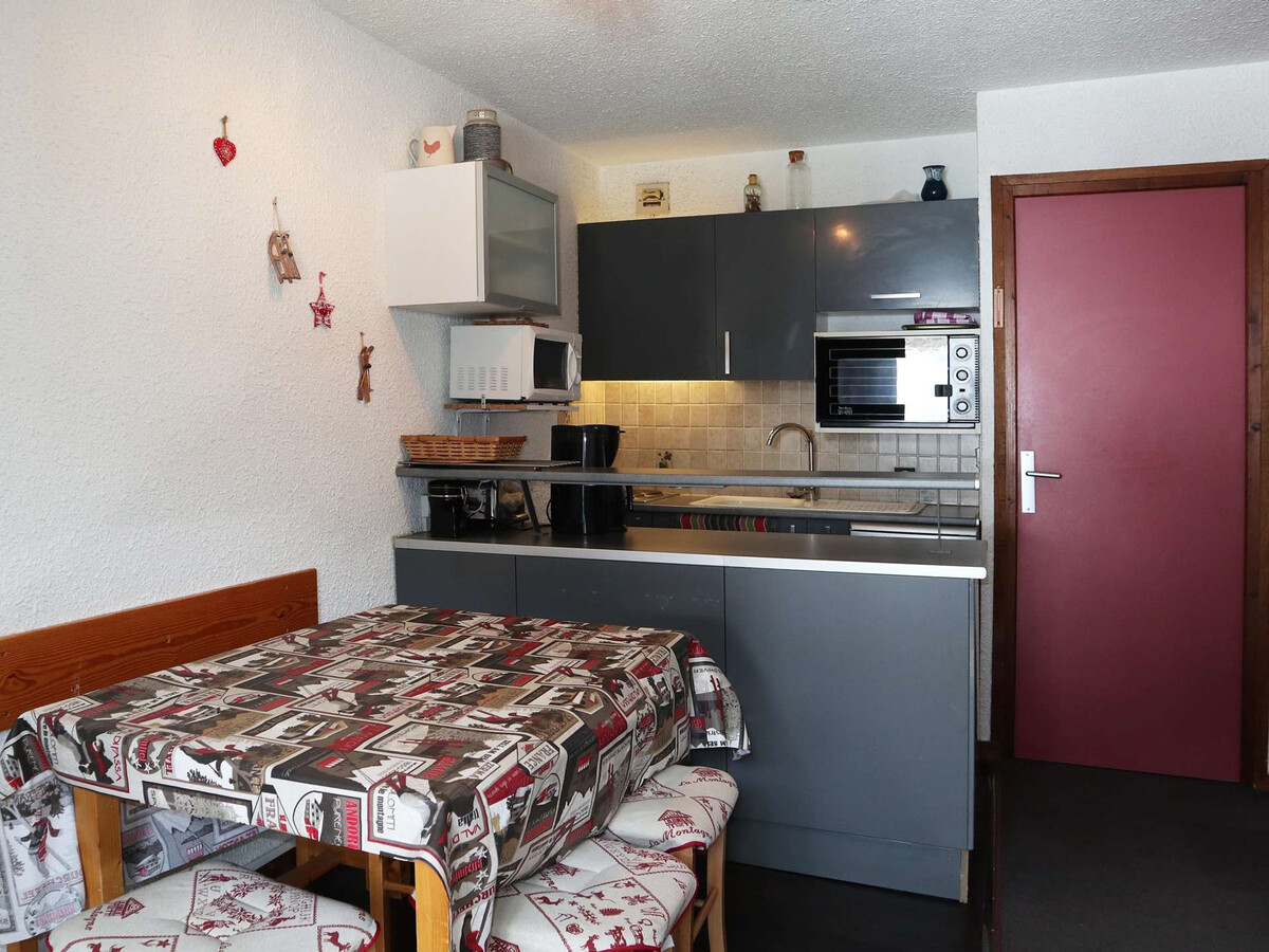 Studio 4 pers aux Orres, balcon face aux pistes - Photo 3