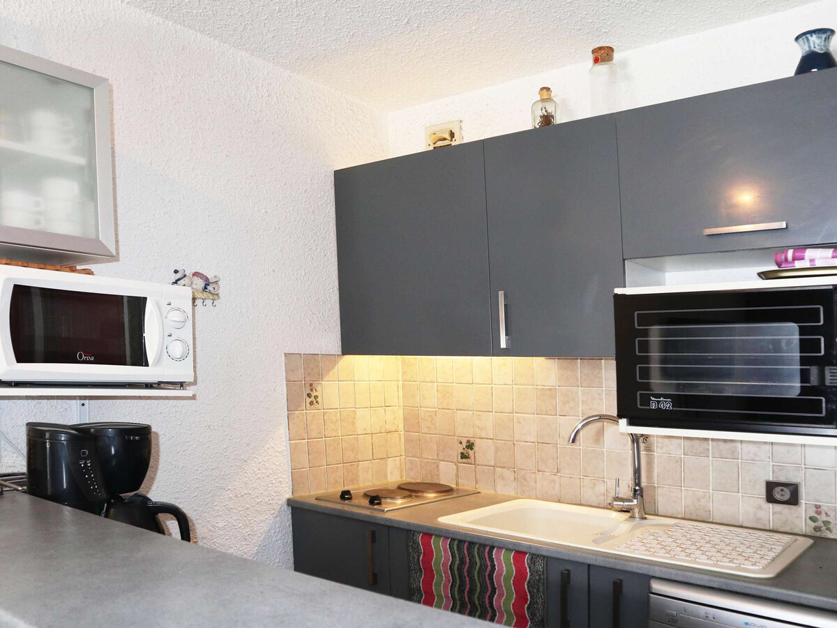 Studio 4 pers aux Orres, balcon face aux pistes - Photo 4