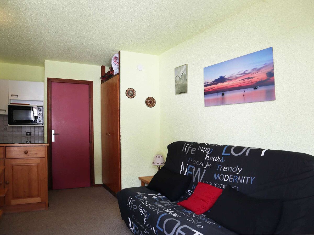 Studio 4 pers. aux Orres, accès direct pistes et balcon sud - Photo 2