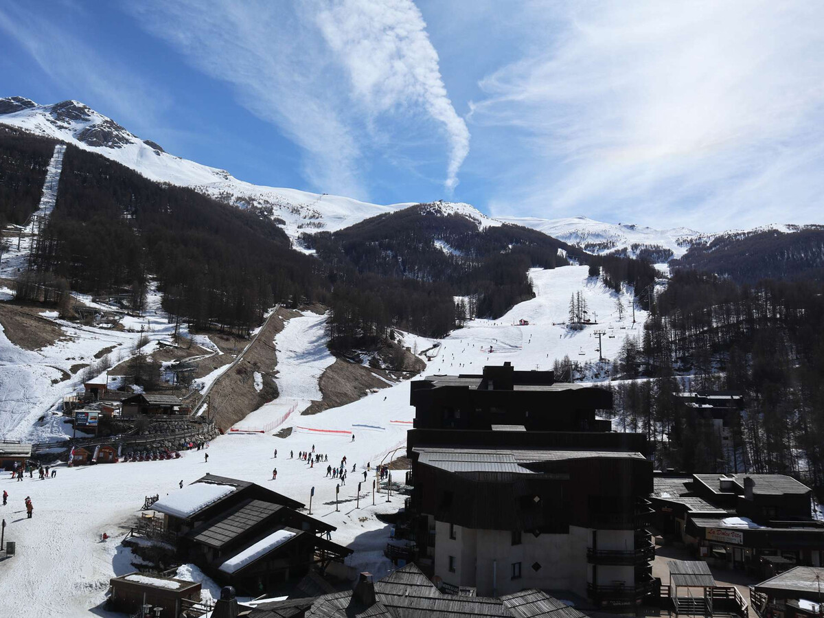 Studio 4 pers. aux Orres, accès direct pistes et balcon sud - Photo 9