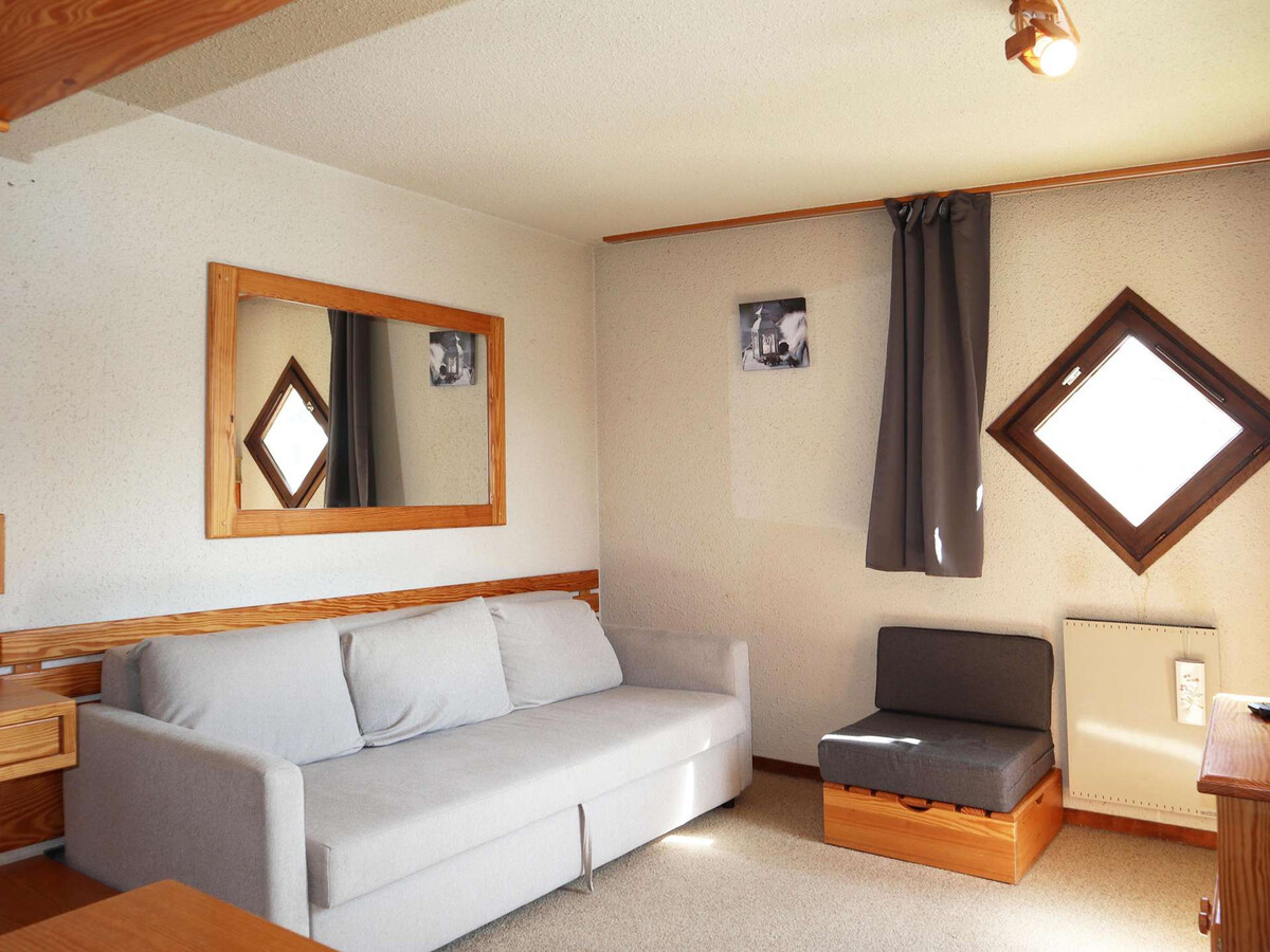 Studio 6 pers avec balcon vue pistes aux Orres 1650 - Photo 1