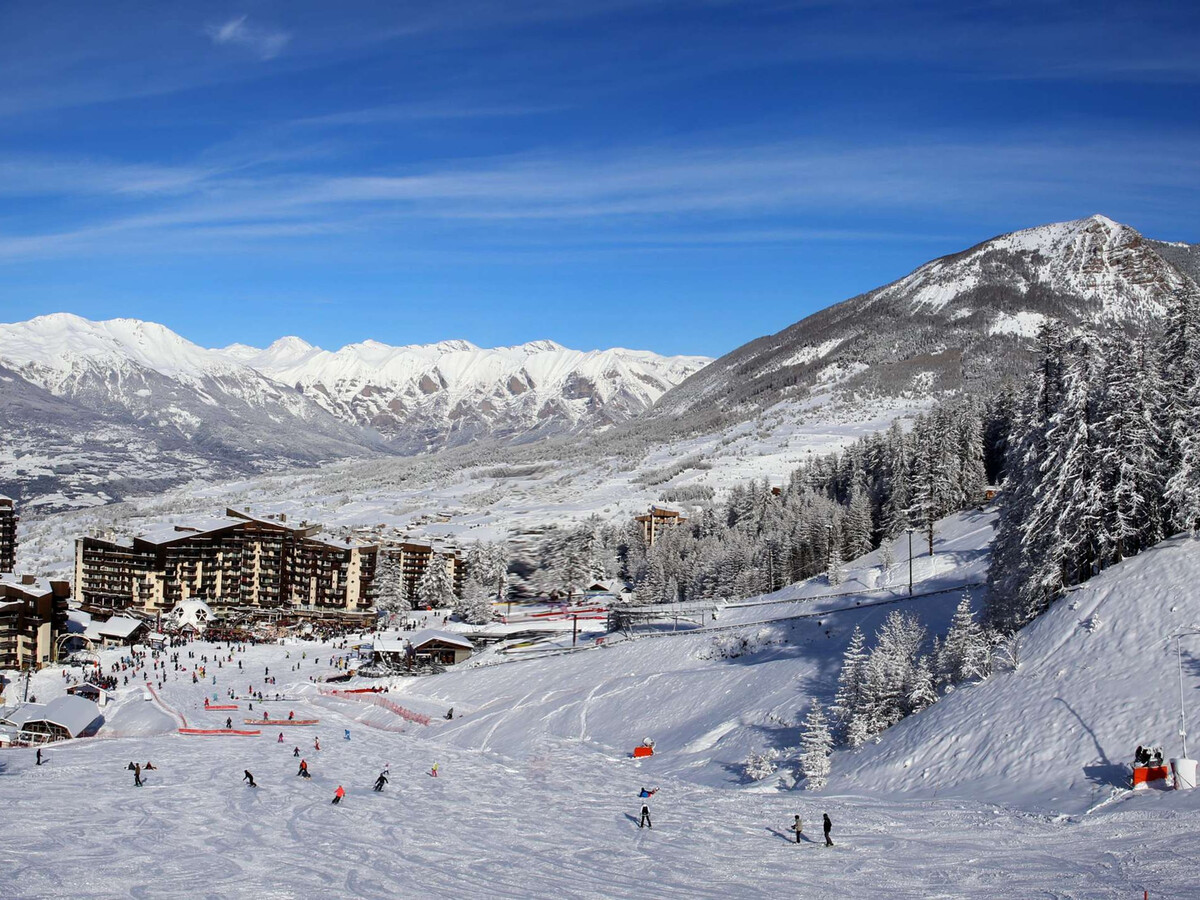 Studio 6 pers avec balcon vue pistes aux Orres 1650 - Photo 10