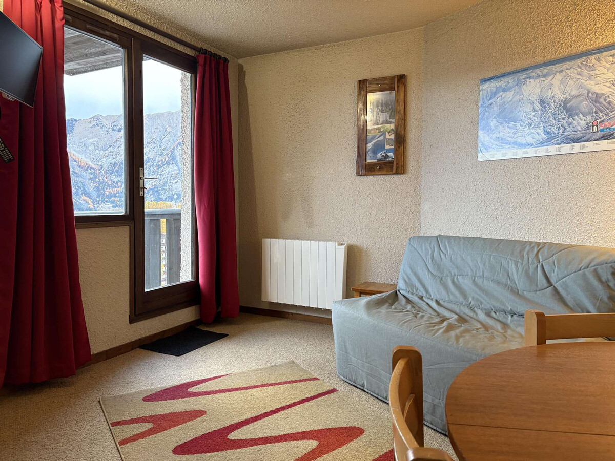 Studio 4 pers aux Orres, pied des pistes - Photo 3