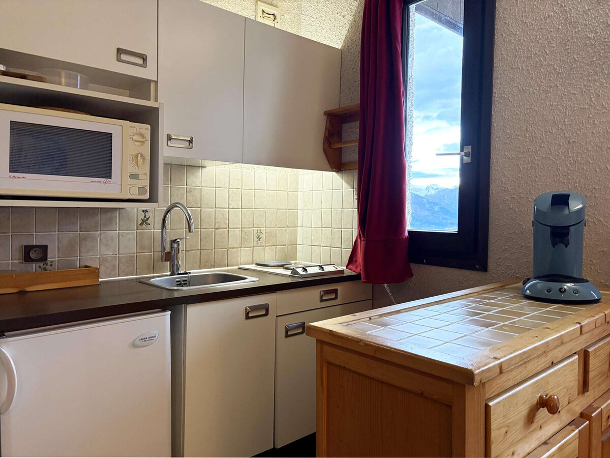Studio 4 pers aux Orres, pied des pistes - Photo 5