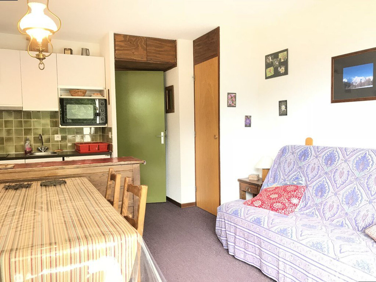Studio 4 pers Les Orres - 50 m des pistes, balcon - Photo 2