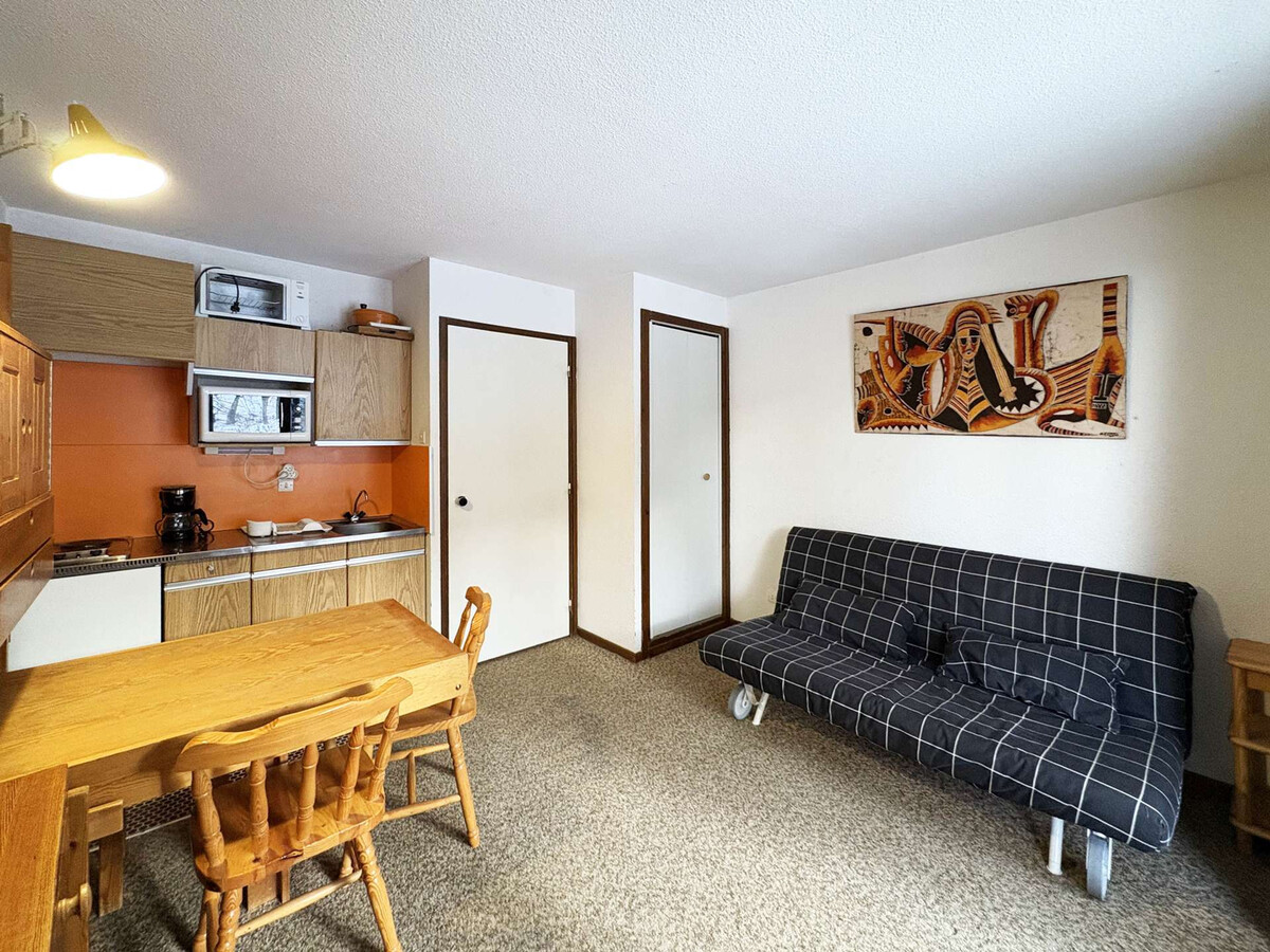 Studio 4 pers aux Orres, balcon sud, skis aux pieds - Photo 3
