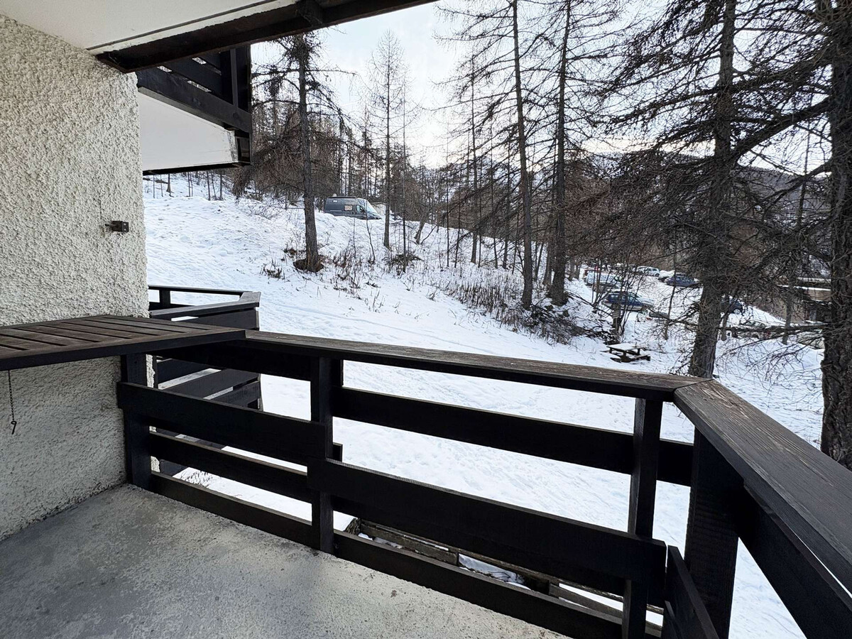 Studio 4 pers aux Orres, balcon sud, skis aux pieds - Photo 9
