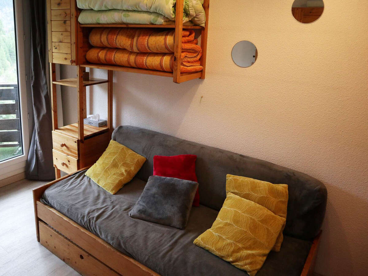 Studio 4 pers. aux Orres 1650 : balcon sud, ski inclus - Photo 2
