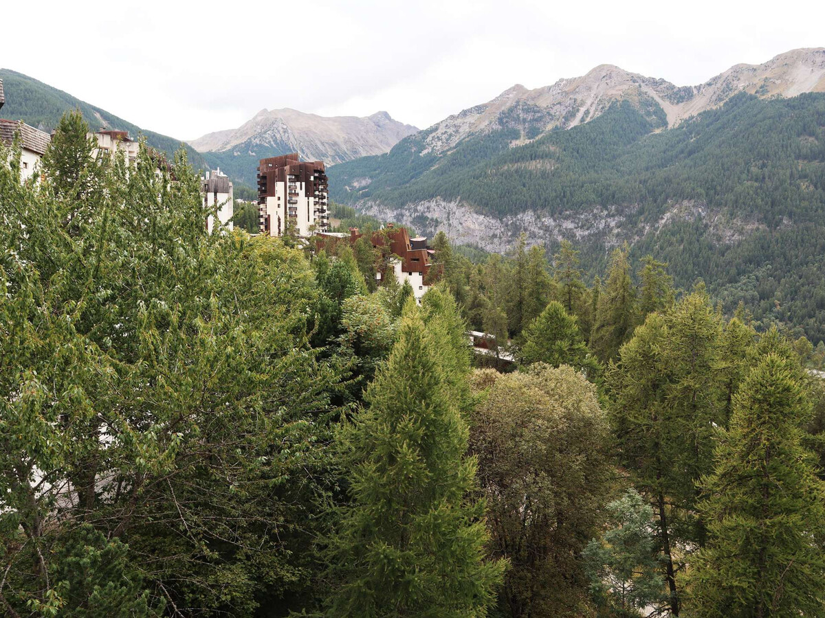 T2 6 pers aux Orres 1650 : balcon, vue panoramique - Photo 9