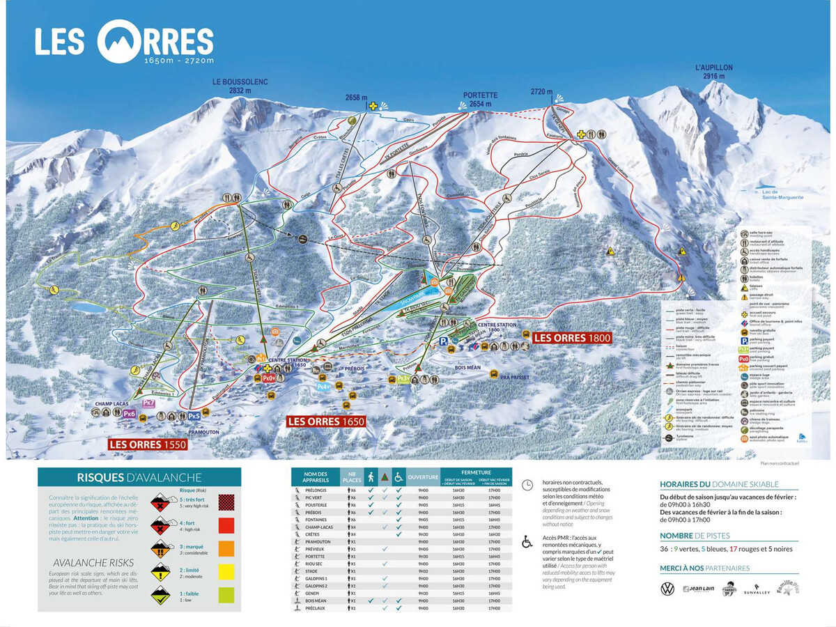 T2 6 pers aux Orres 1650 : balcon, vue panoramique - Photo 11