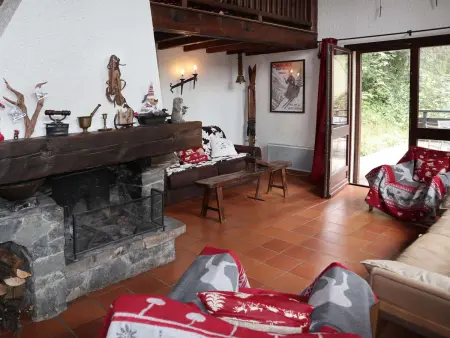 Chalet 11 pers. pied des pistes aux Orres, cheminée - Photo 4