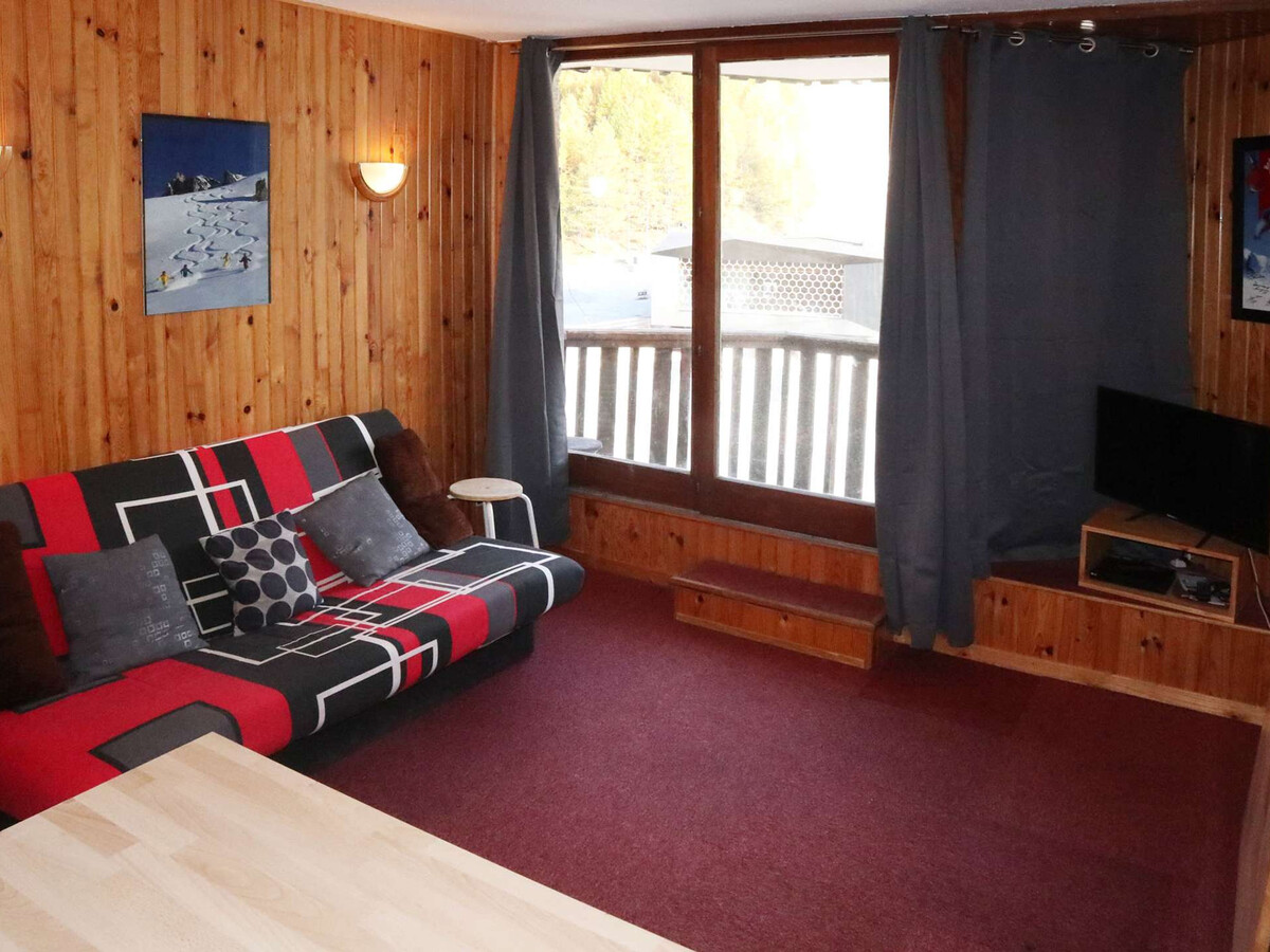 Studio 4 pers. aux Orres 1650, balcon sud face aux pistes - Photo 1