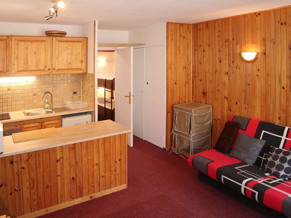 Studio 4 pers. aux Orres 1650, balcon sud face aux pistes - Photo 3