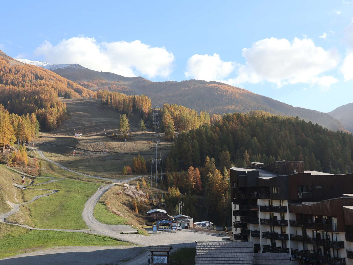 Studio 4 pers. aux Orres 1650, balcon sud face aux pistes - Photo 10
