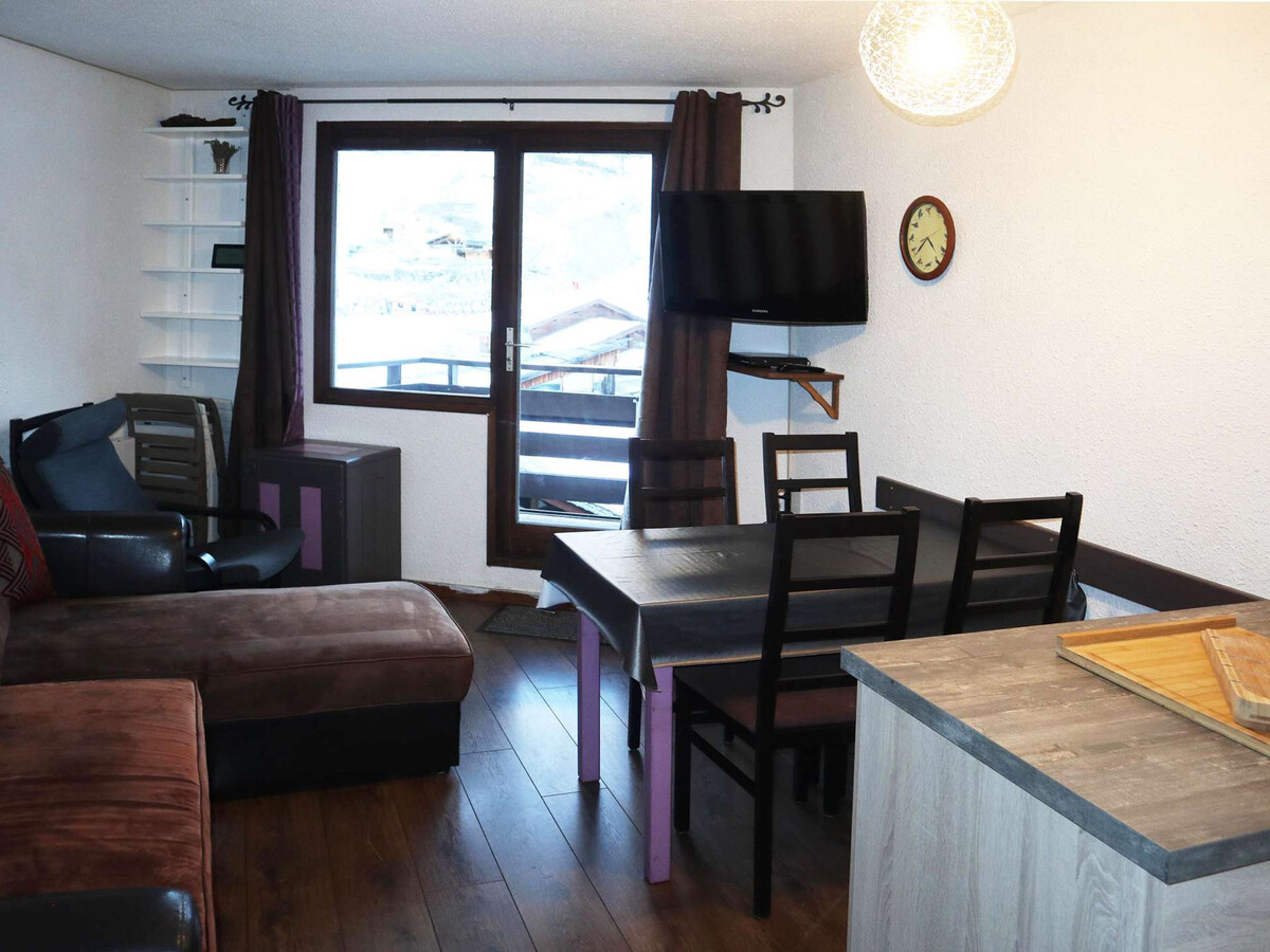 Studio 4 pers aux Orres avec balcon vue pistes - Photo 1