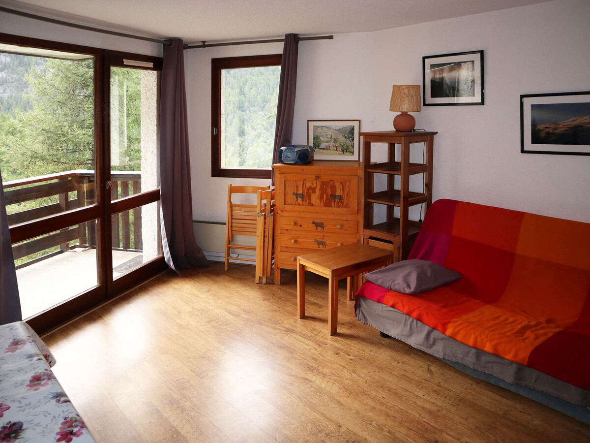 Grand studio 6 pers. aux Orres, balcon et accès pistes - Photo 1