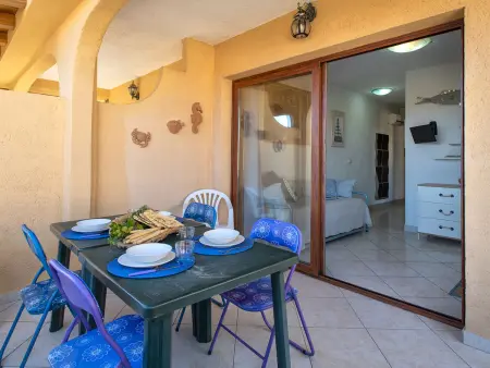 Apt 3 pièces Golfo di Marinella, terrasse mer : photo 5