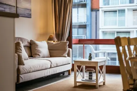 Location appartement à Koksijde, Appartement à St. Idesbald avec vue sur mer