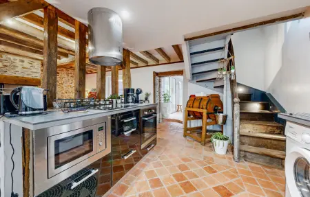 Maison pierre 6 personnes avec jacuzzi à Neuilly-le-Vendin : photo 4
