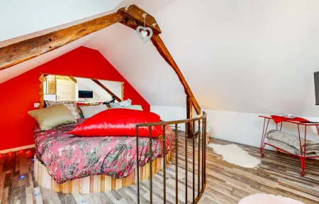 Maison pierre 6 personnes avec jacuzzi à Neuilly-le-Vendin : photo 16