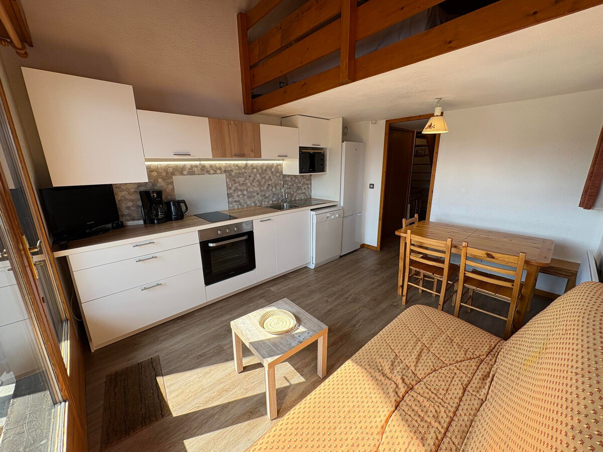 Appart 6 pers, balcon sud vue pistes, Les Saisies - Photo 6