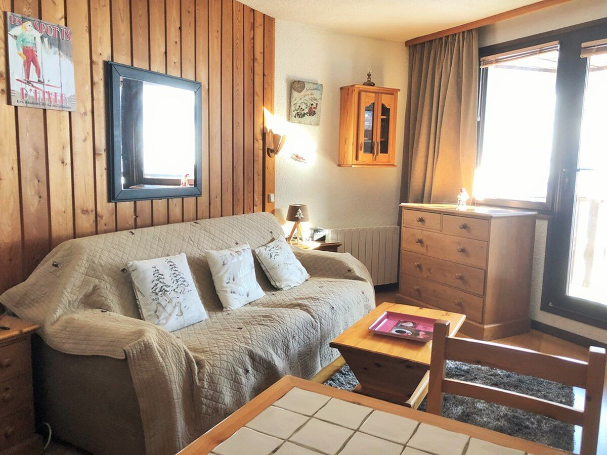 Studio montagne aux Orres, skis aux pieds, balcon sud - Photo 1