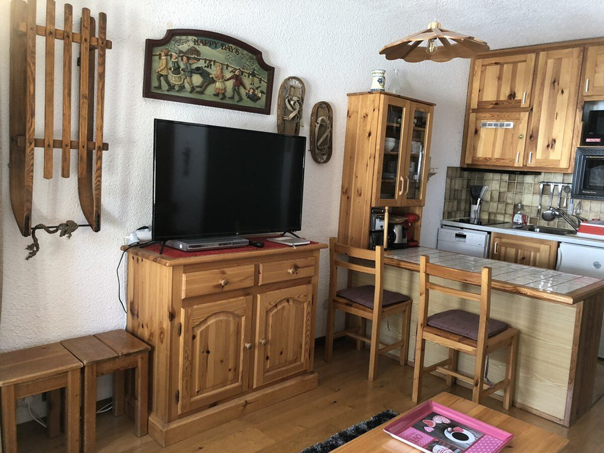Studio montagne aux Orres, skis aux pieds, balcon sud - Photo 3