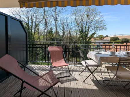 Location appartement à Arcachon, Beau T2 avec terrasse Sud, proche Bassin, commerces et activités, à Arcachon