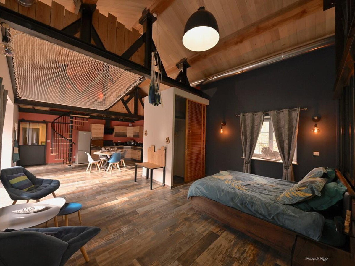 Loft industriel Spa, Sauna, Hammam – Marigny-Marmande - Photo 6