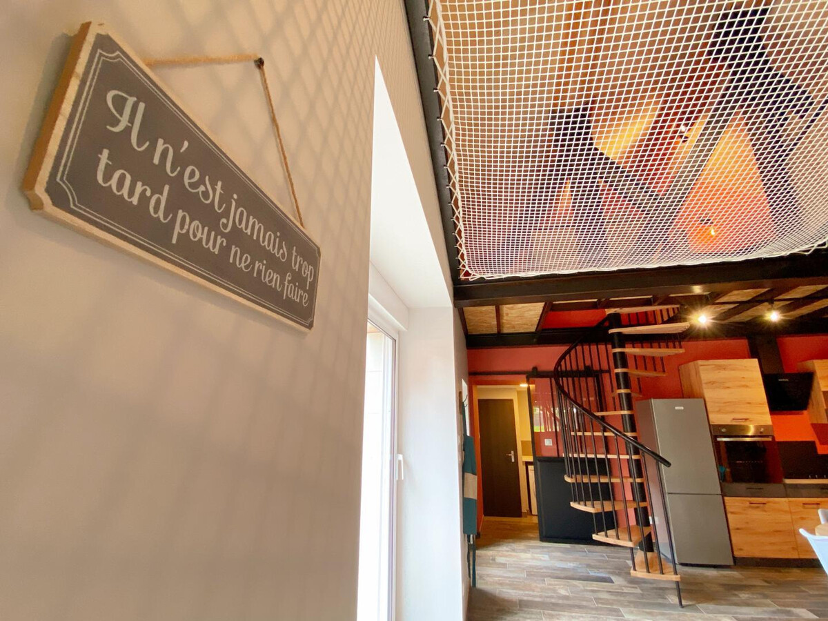 Loft industriel Spa, Sauna, Hammam – Marigny-Marmande - Photo 13