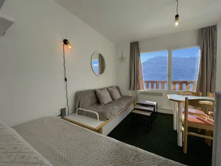 Appartement 4 pers avec balcon Sud-Ouest, casier à skis : photo 2