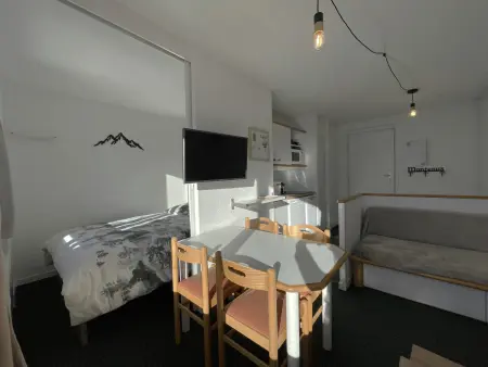 Appartement 4 pers avec balcon Sud-Ouest, casier à skis : photo 6