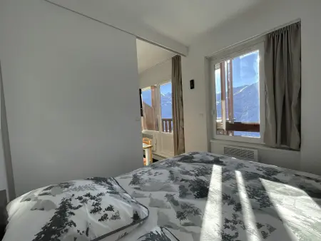 Appartement 4 pers avec balcon Sud-Ouest, casier à skis : photo 9