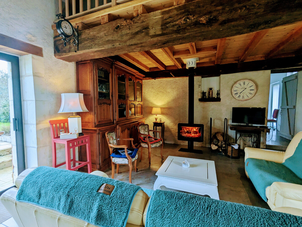 Gîte familial 6 pers. en Berry avec spa et jardin - Photo 9