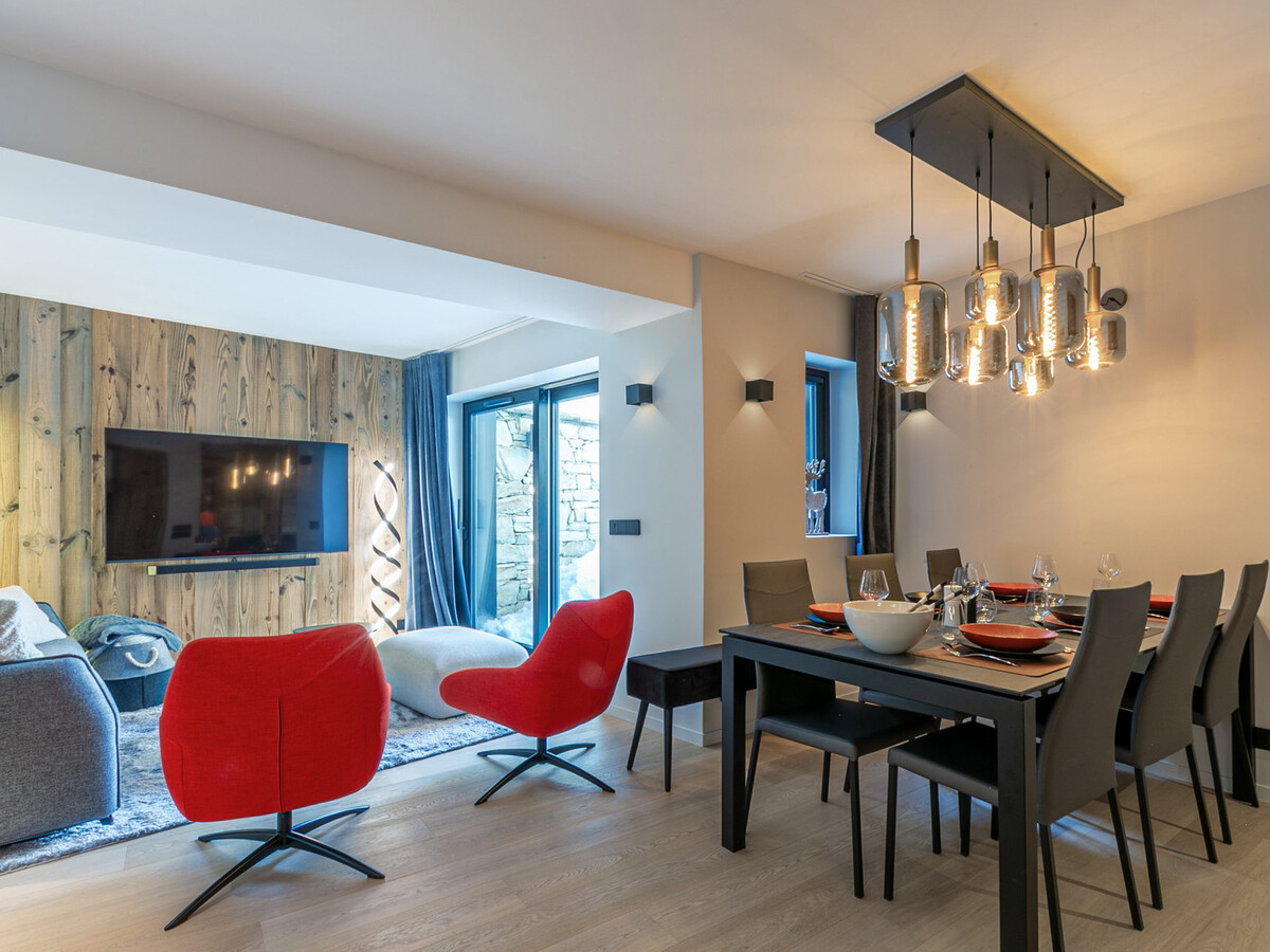 Appartement 6 pers. aux pieds des pistes à Val-d'Isère - Photo 1