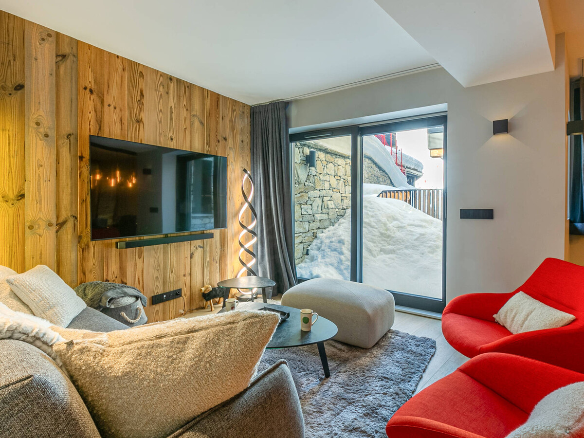 Appartement 6 pers. aux pieds des pistes à Val-d'Isère - Photo 2