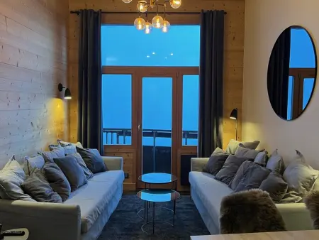 Appartement 3 pièces ski in/out à Avoriaz, balcon plein sud : photo 12