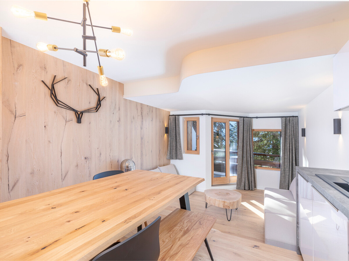 T3 rénové 2023 à Avoriaz, balcon et casier à ski - Photo 3