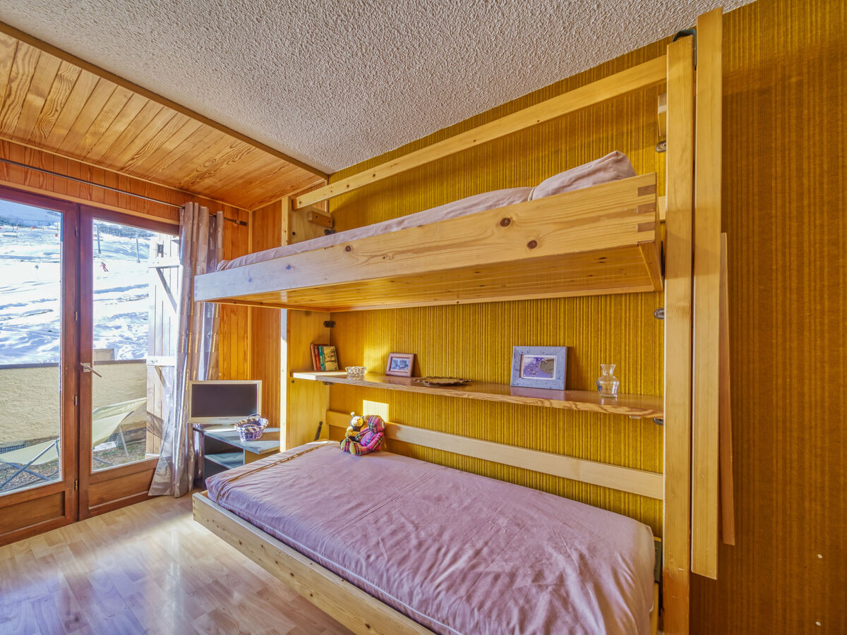 Studio Ariane avec balcon sud et vue pistes - Photo 3