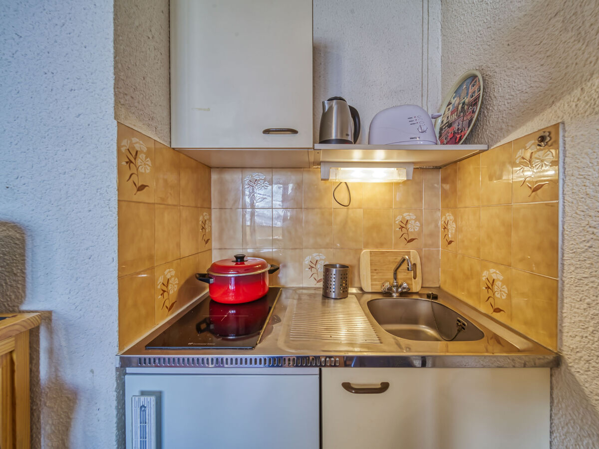 Studio Ariane avec balcon sud et vue pistes - Photo 16
