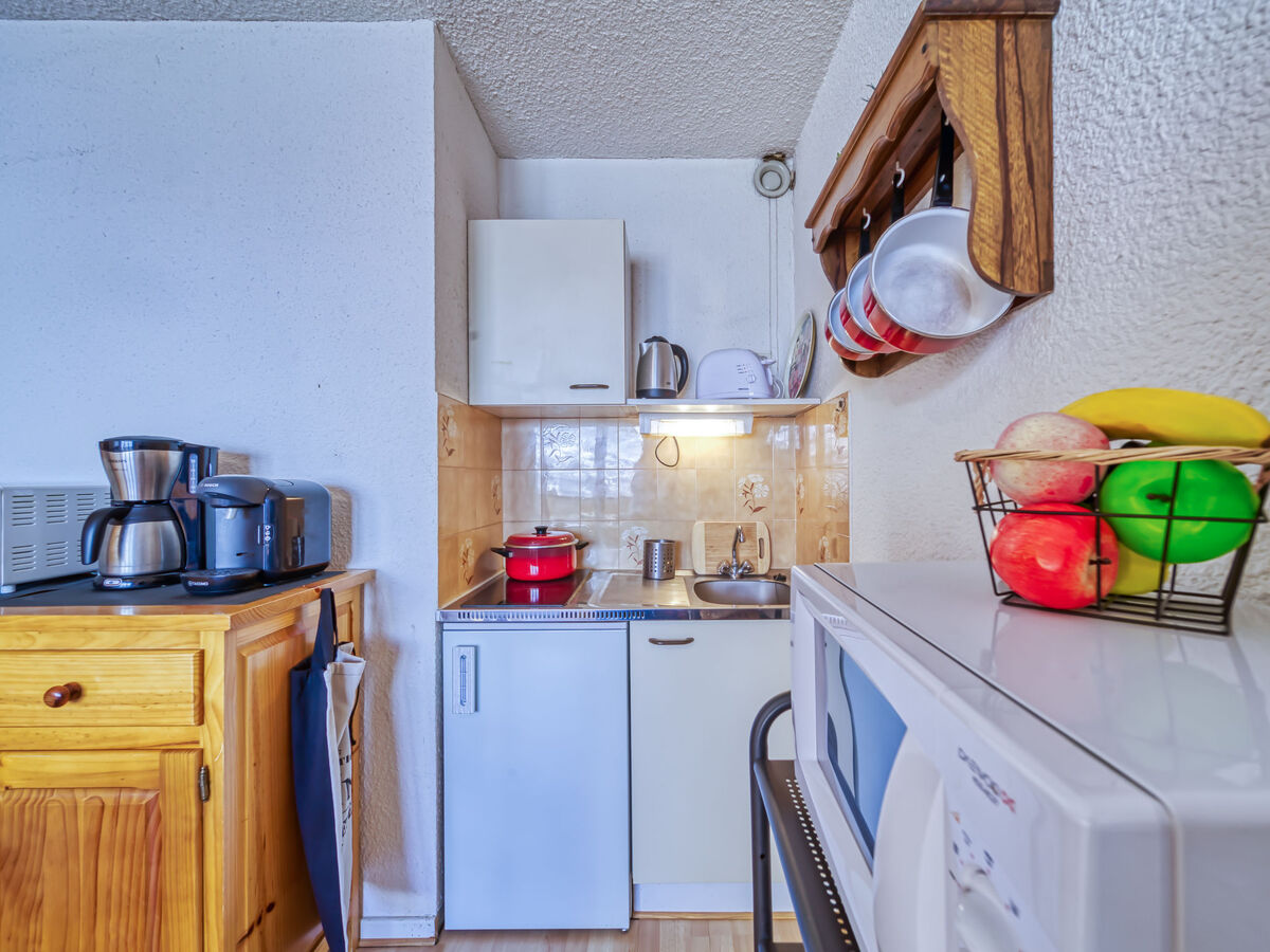 Studio Ariane avec balcon sud et vue pistes - Photo 17