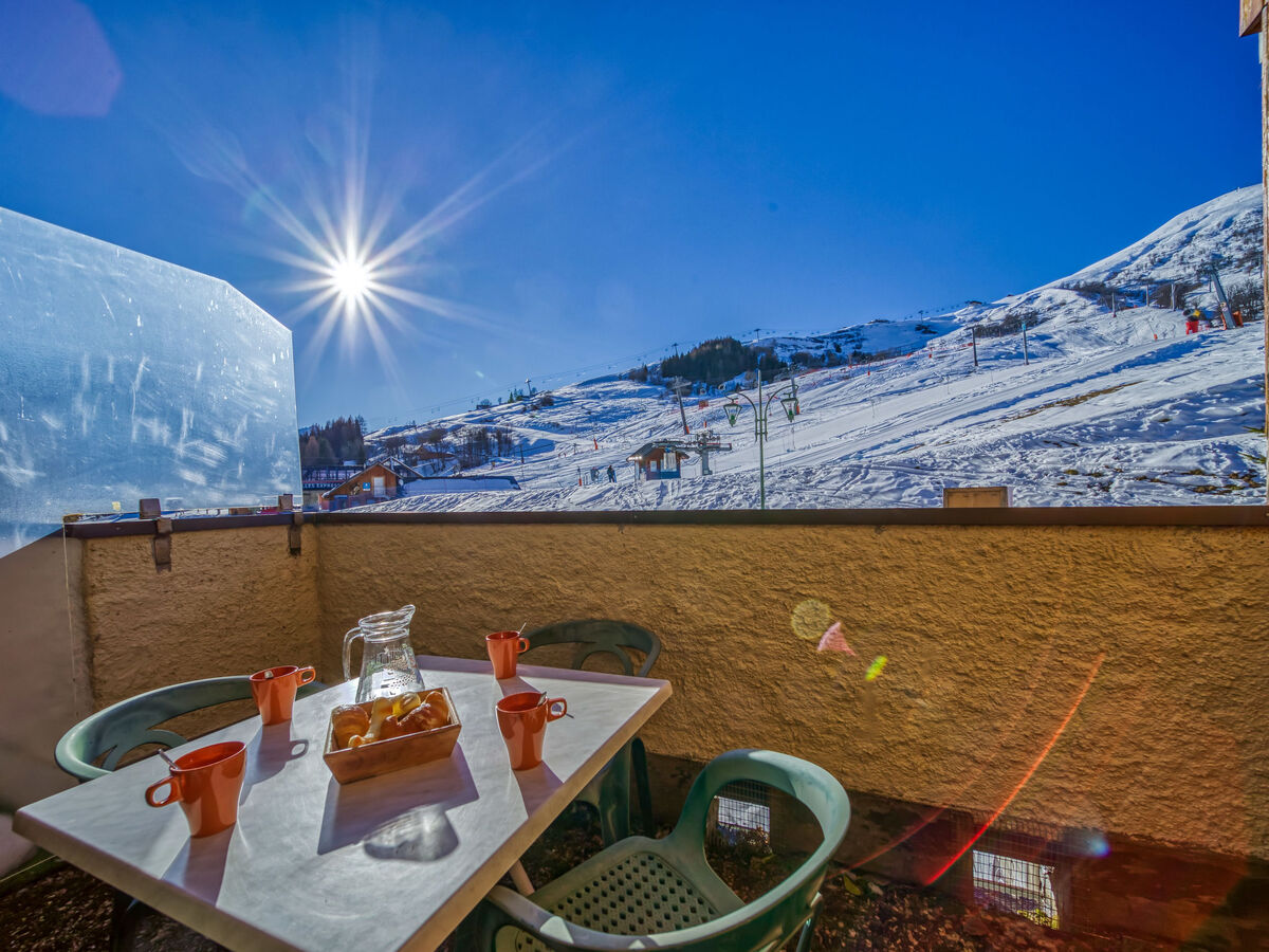 Studio Ariane avec balcon sud et vue pistes - Photo 27