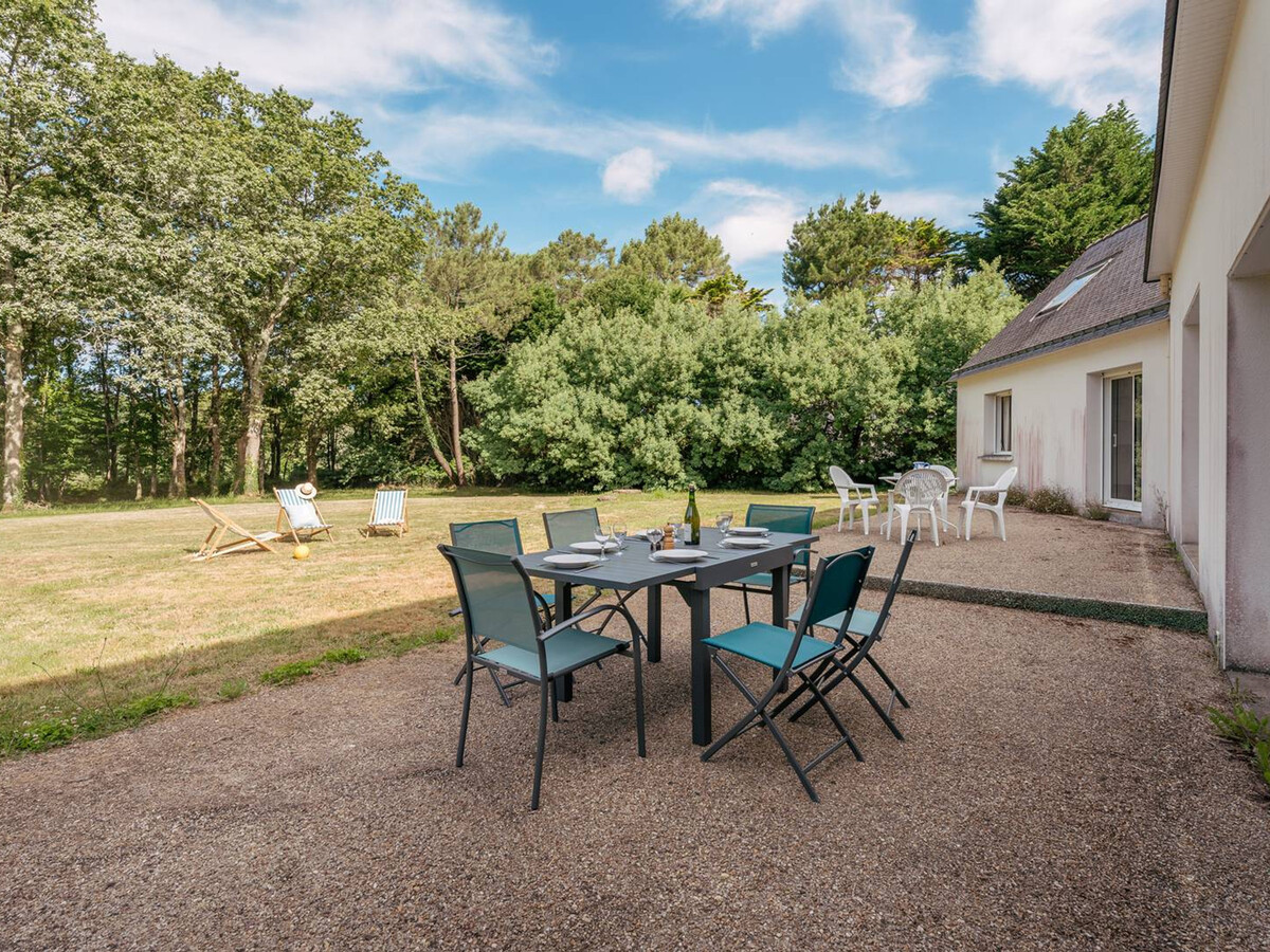 Villa 4 ch. à Crac'h : 8 pers., grand jardin boisé - Photo 1