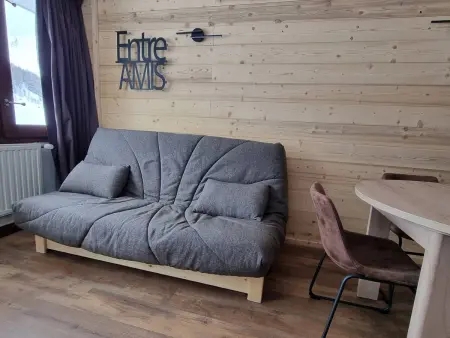 Studio ski-in/ski-out, balcon sud, La Plagne : photo 3
