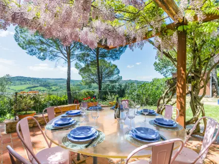 Gîte Sole – Ancienne ferme rénovée en Toscane, piscine privée : photo 2