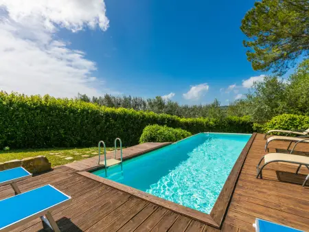 Gîte Sole – Ancienne ferme rénovée en Toscane, piscine privée : photo 3