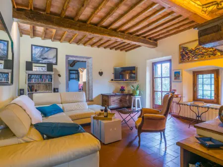 Gîte Sole – Ancienne ferme rénovée en Toscane, piscine privée : photo 5