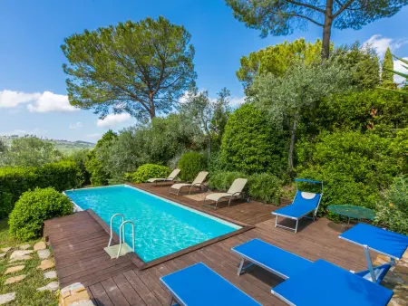Gîte Sole – Ancienne ferme rénovée en Toscane, piscine privée : photo 44