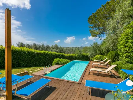 Gîte Sole – Ancienne ferme rénovée en Toscane, piscine privée : photo 54