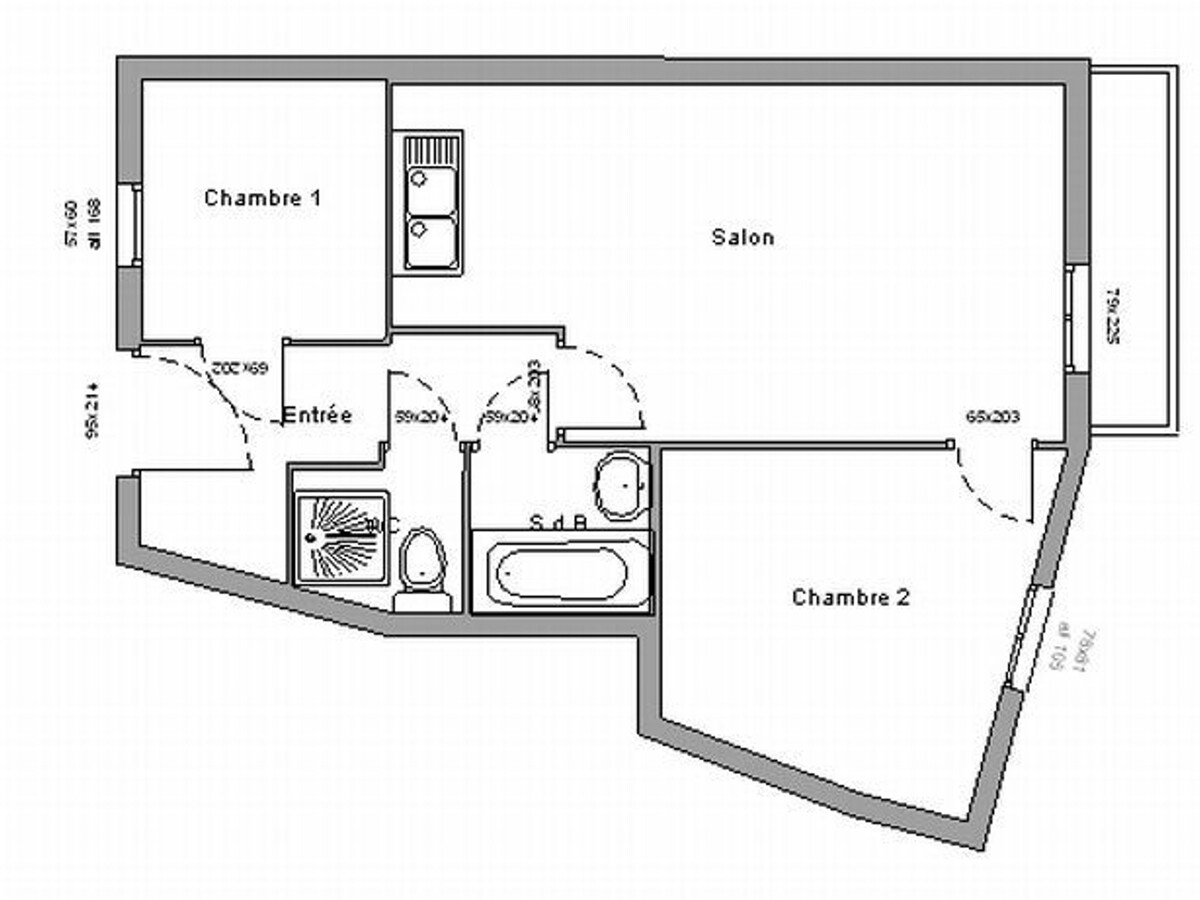 Appartement 2 pièces Chamrousse, 36m² balcon Sud-Ouest - Photo 13